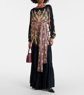 Abito lungo con stampa | Etro