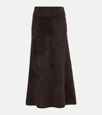 Gonna lunga Asta in cashmere | Lisa Yang