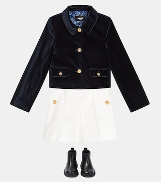 Shorts Medusa de algodón | Versace Kids