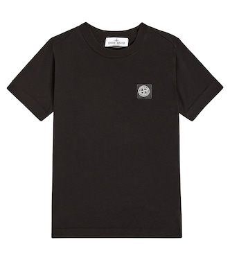 Compass cotton jersey T-shirt | Stone Island Junior