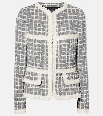 Chaqueta de bouclé de mezcla de lana | Giambattista Valli