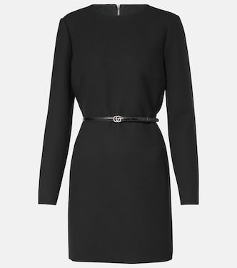 Minikleid aus Woll-Crêpe | Gucci