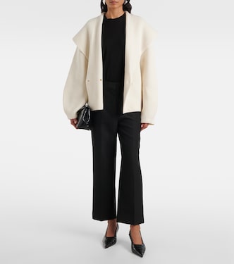 Ribbed-knit wool-blend cardigan | Toteme