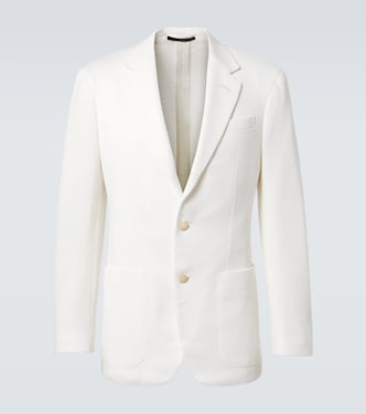 Blazer aus Baumwoll-Piqué | Dunhill