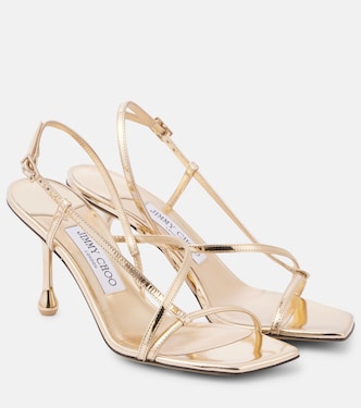 Etana 80 leather sandals  | Jimmy Choo