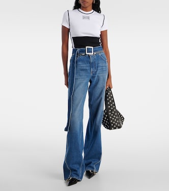 T-shirt in jersey di misto cotone  | Jean Paul Gaultier