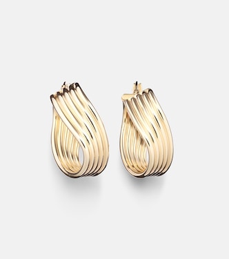 Boucles d'oreilles Swerve en or 10 ct | Stone and Strand