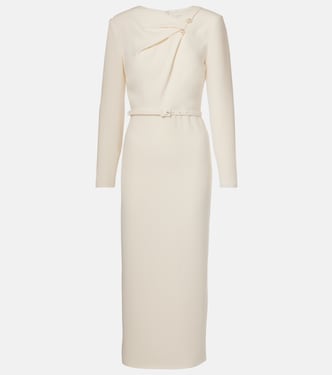 Abito midi in cady con cintura | Roland Mouret
