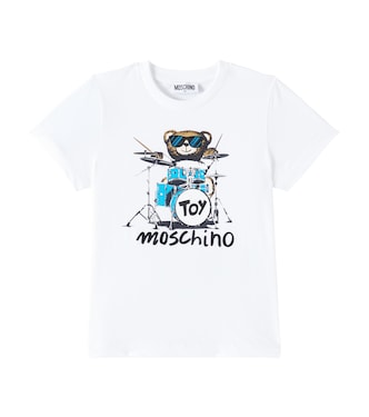 Printed cotton T-shirt | Moschino Kids