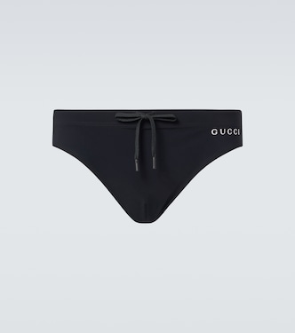 Logo swim briefs | Gucci