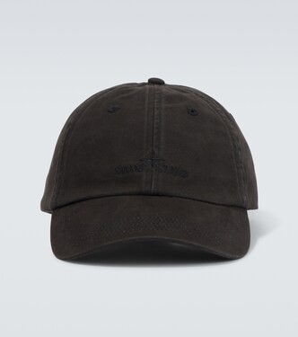 Gorra de algodón con logo | Stone Island