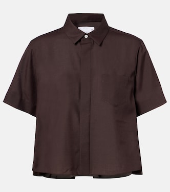 Cropped-Hemd | Sacai