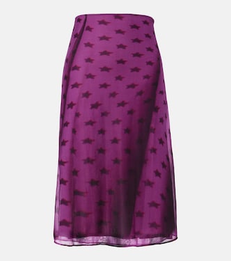 Jupe midi Etima imprimée  | Acne Studios