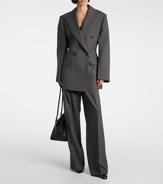 Hourglass double-breasted wool blazer | Róhe
