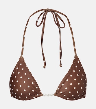 Bikini-Oberteil mit Perlen | Same