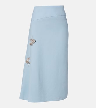 Midirock aus Schurwolle  | Erdem