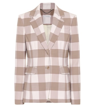 Blazer Fenice a quadri in lana | Altuzarra