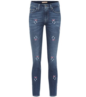 Jean skinny Roxanne brodé | 7 For All Mankind