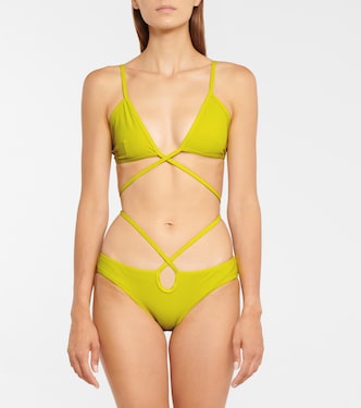 Wraparound bikini bottoms | Christopher Esber