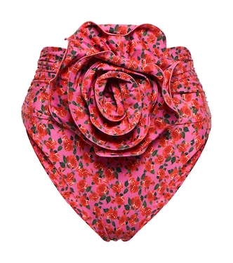 Slip bikini a vita alta con stampa | Magda Butrym