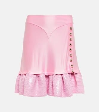 Sequined embellished miniskirt | Rabanne