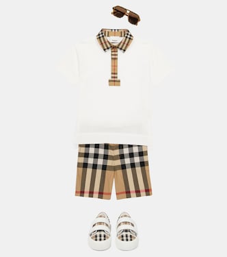 Vintage Check cotton polo shirt | Burberry Kids