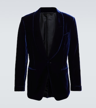 Smokingjacke Shelton aus Samt | Tom Ford
