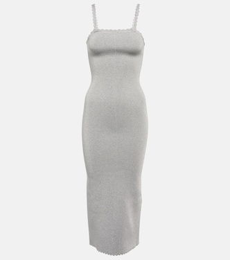 Scalloped midi dress | Victoria Beckham