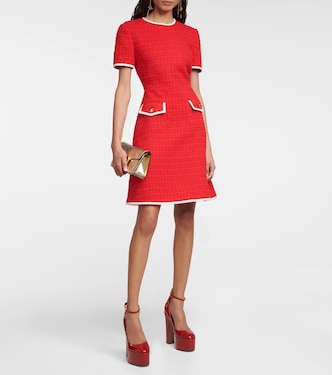 Rockstud bouclé minidress | Valentino