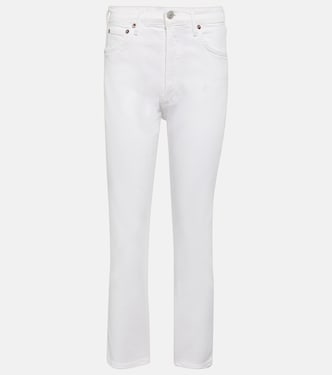 Jeans cropped Riley de tiro alto | Agolde