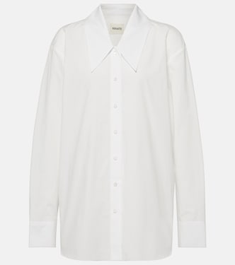 Camisa Lago en popelín de algodón | Khaite