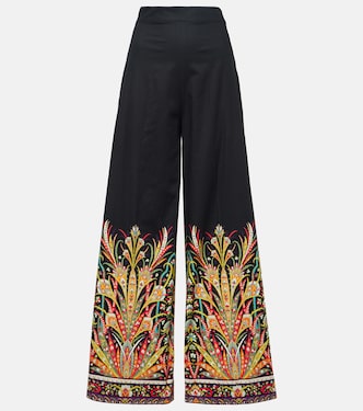 Pantaloni flared in misto cotone | Etro
