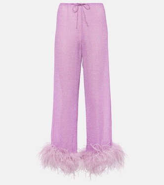 Pantalon Lumière Plumage à plumes | Oséree