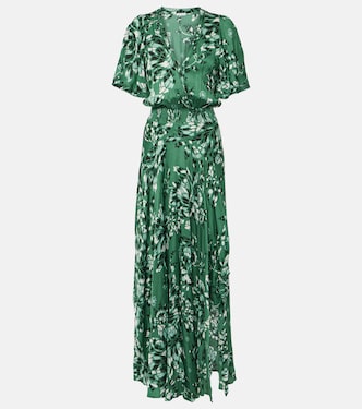 Midikleid Mabelle aus Satin | Poupette St Barth