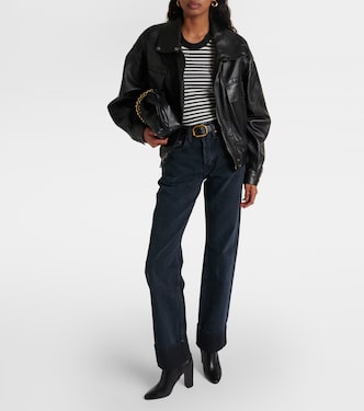 High-rise straight jeans | Re/Done