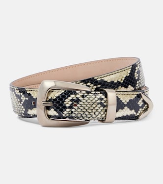 Cintura Benny in pelle stampata | Khaite