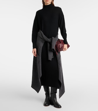 Robe pull en laine et cachemire | Jardin des Orangers