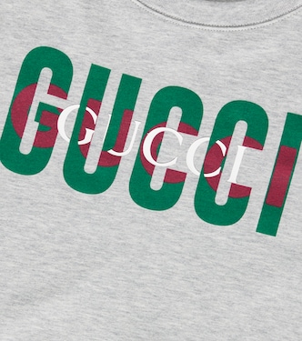 Camiseta de jersey de algodón con logo | Gucci Kids