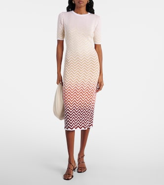 Midikleid aus einem Baumwollgemisch | Missoni