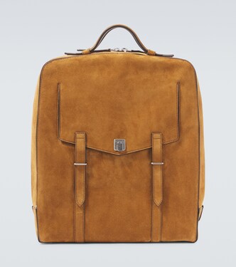 Rucksack Rider aus Veloursleder | Métier