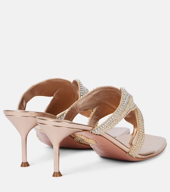 Mules Reef Star 65 en cuir | Aquazzura