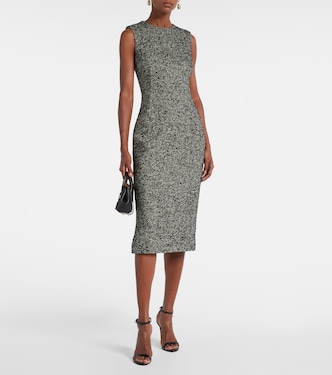 Abito midi a quadri | Dolce&Gabbana