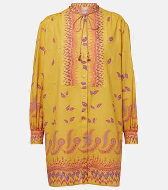 Vestido camisero de muselina de algodón | Valentino
