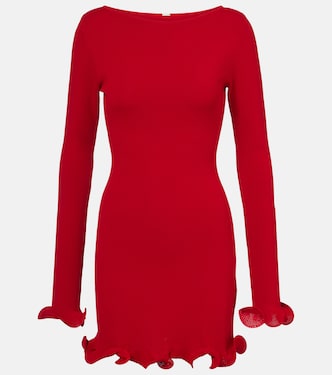Ruffled knitted minidress | Same