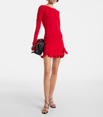 Ruffled knitted minidress | Same