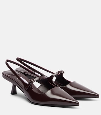 Didi 45 leather slingback pumps | Jimmy Choo