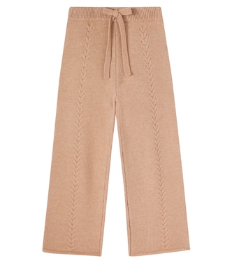 Weite Hose Sulien aus Wolle | Donsje