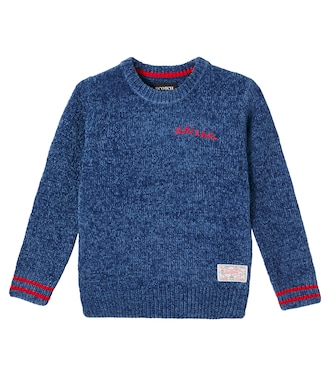 Logo chenille sweater | Scotch & Soda Kids