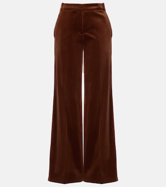 Pantaloni a gamba larga Elegance Softness in velluto | Dorothee Schumacher