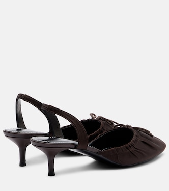 Escarpins slingback Alba en satin | Staud